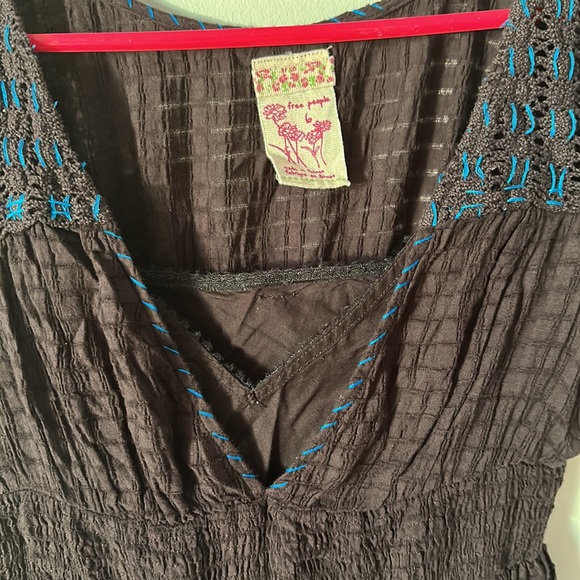 Free people dress with slip size 6 - Picture 2 of 7